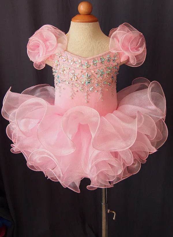 16 color-Infant/toddler/baby/children/kids Cupcake Pageant Dress G053-1