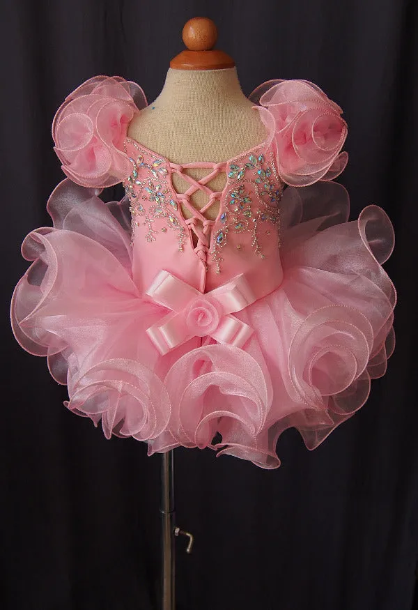 16 color-Infant/toddler/baby/children/kids Cupcake Pageant Dress G053-1