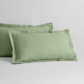 Abbotson Cactus Linen Tailored Pillowcase Pair by Sheridan