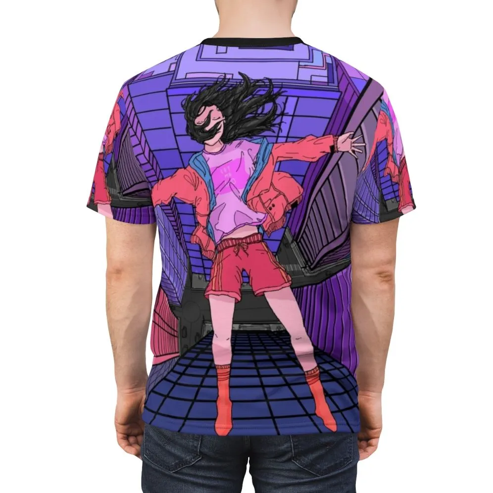 Aesthetic T-Shirt: "Let Me Go" Retro Vaporwave Design