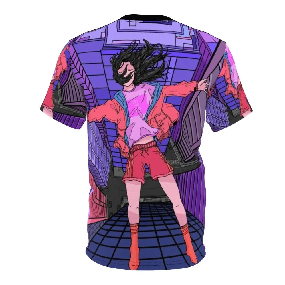 Aesthetic T-Shirt: "Let Me Go" Retro Vaporwave Design