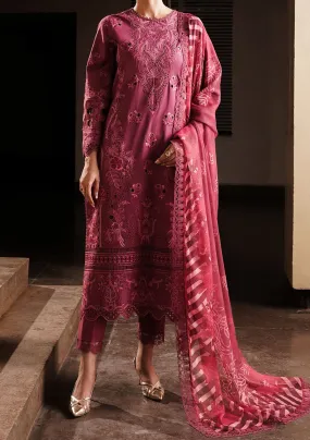 Afrozeh Cordovan Pakistani Luxury Chikankari Lawn