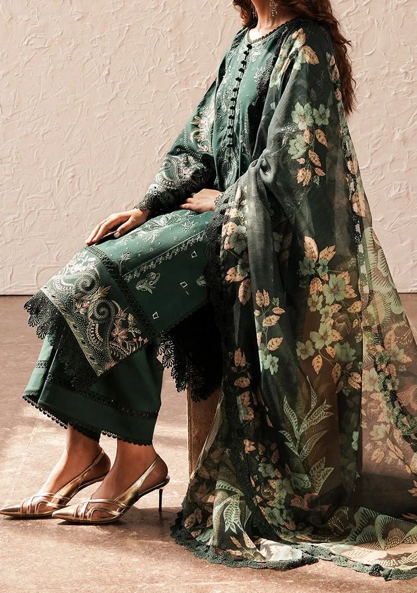 Afrozeh Viridian Pakistani Luxury Chikankari Lawn