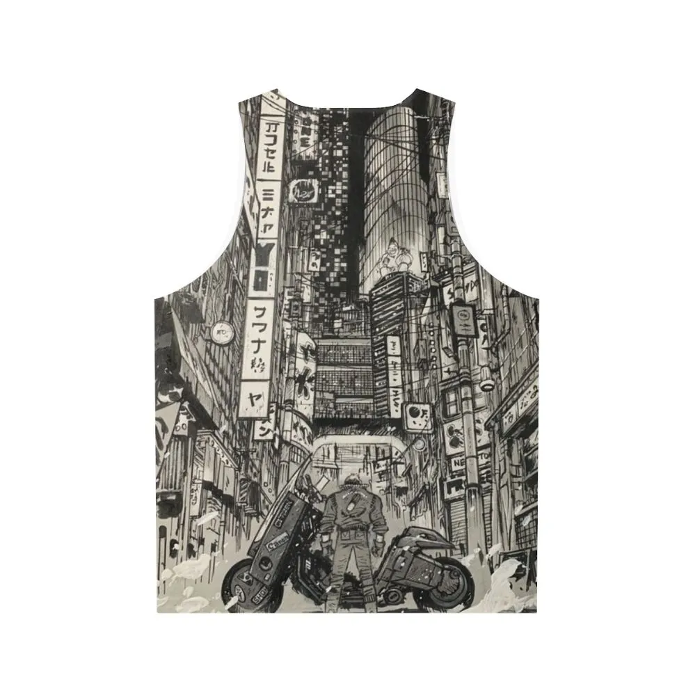 Akira Unisex Cyberpunk Tank Top for Anime Fans