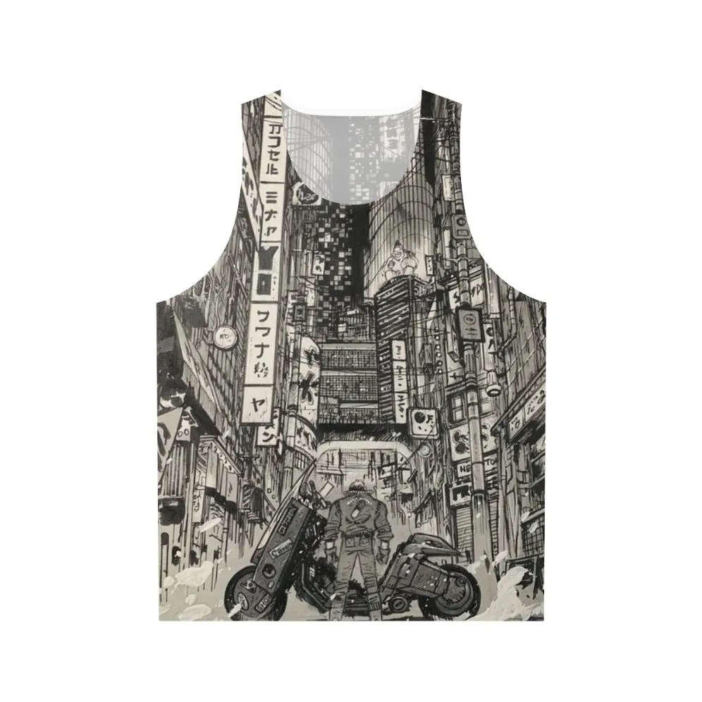 Akira Unisex Cyberpunk Tank Top for Anime Fans