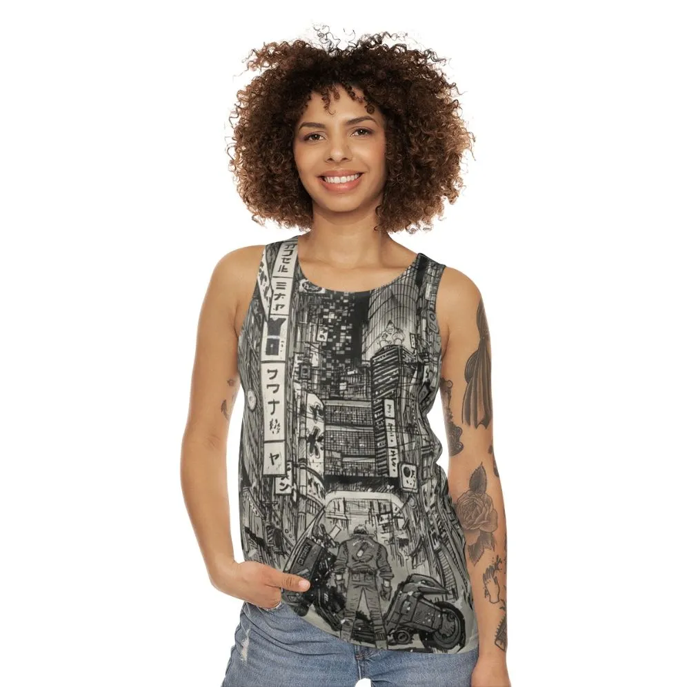 Akira Unisex Cyberpunk Tank Top for Anime Fans