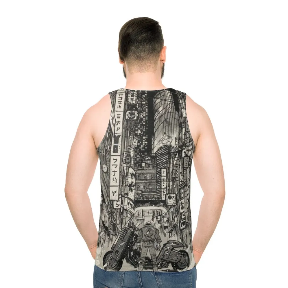 Akira Unisex Cyberpunk Tank Top for Anime Fans