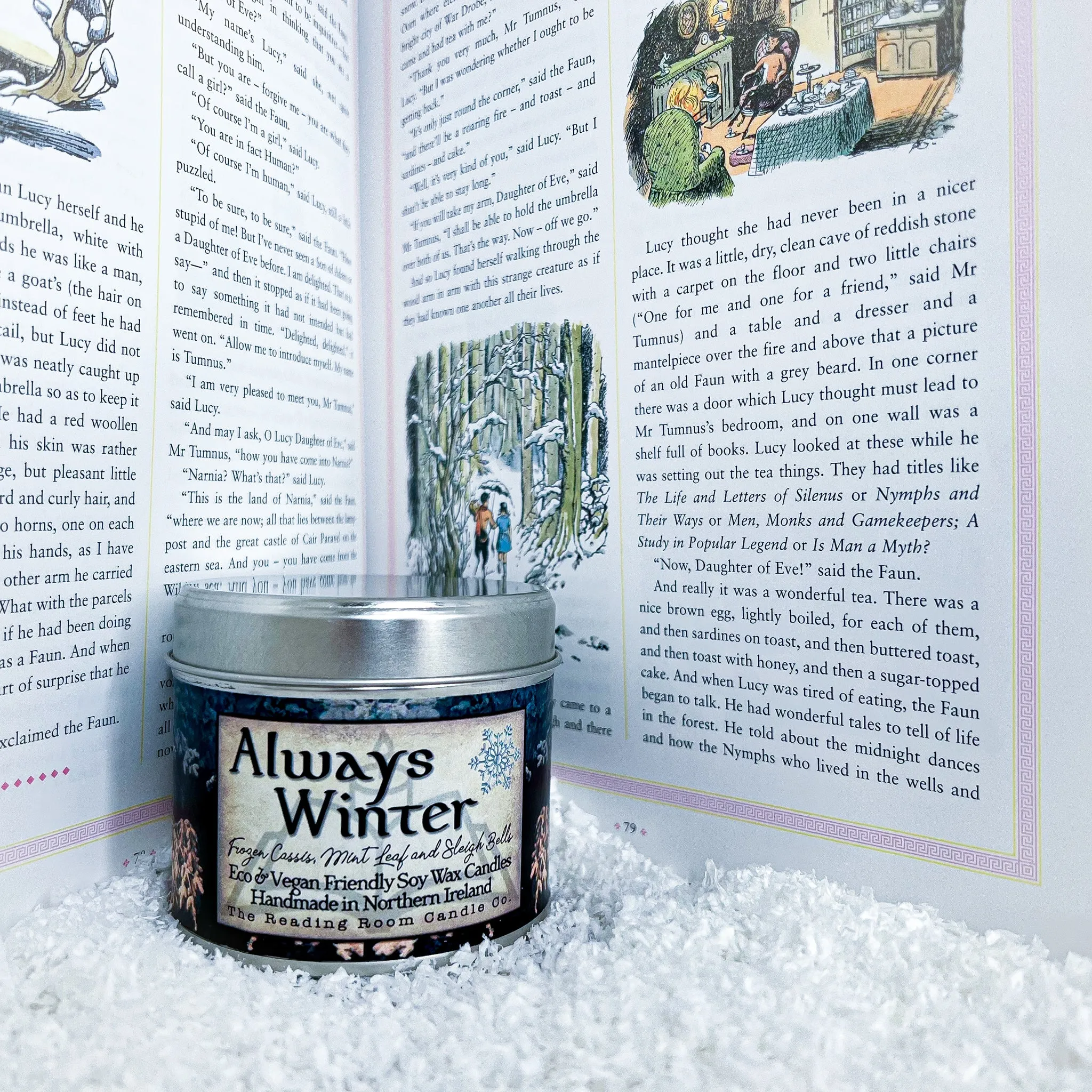 Always Winter Tin-Limited Edition-Frozen Cassis, Mint Leaf & Sleigh Bells