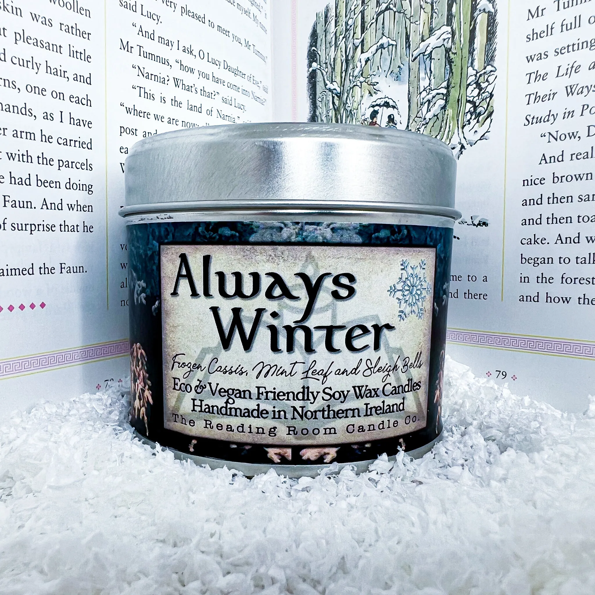 Always Winter Tin-Limited Edition-Frozen Cassis, Mint Leaf & Sleigh Bells