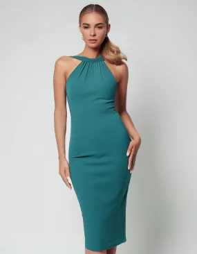 Aqua Dream Bodycon Dress