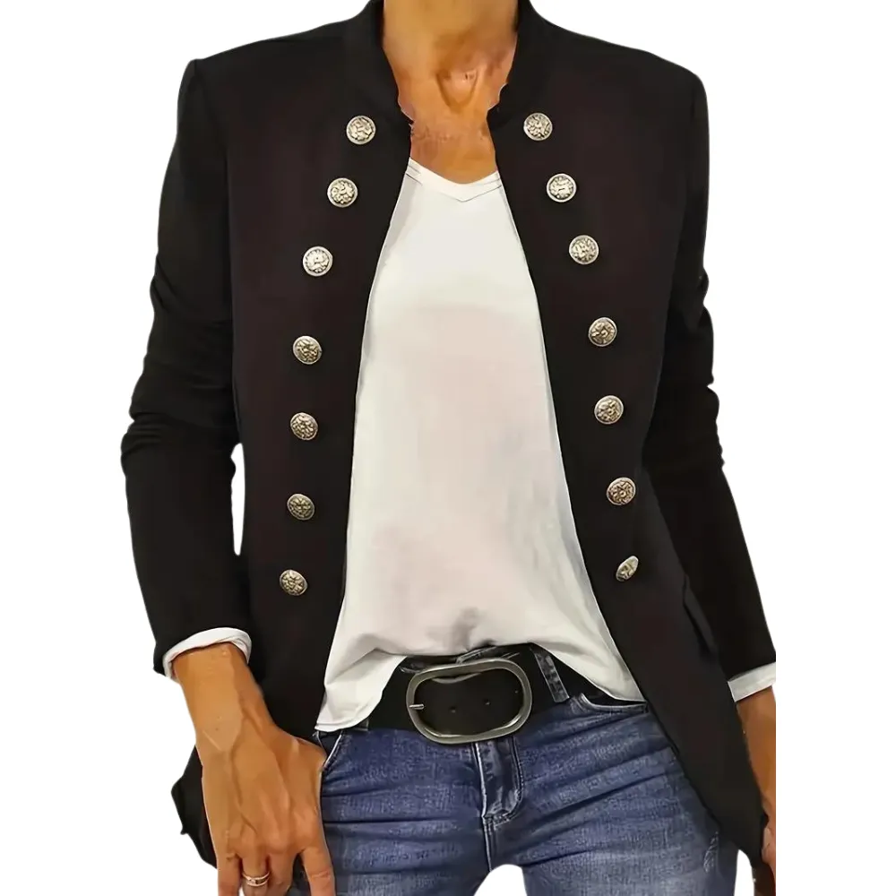 ARJA - Casual blazer voor dames met voorknopen