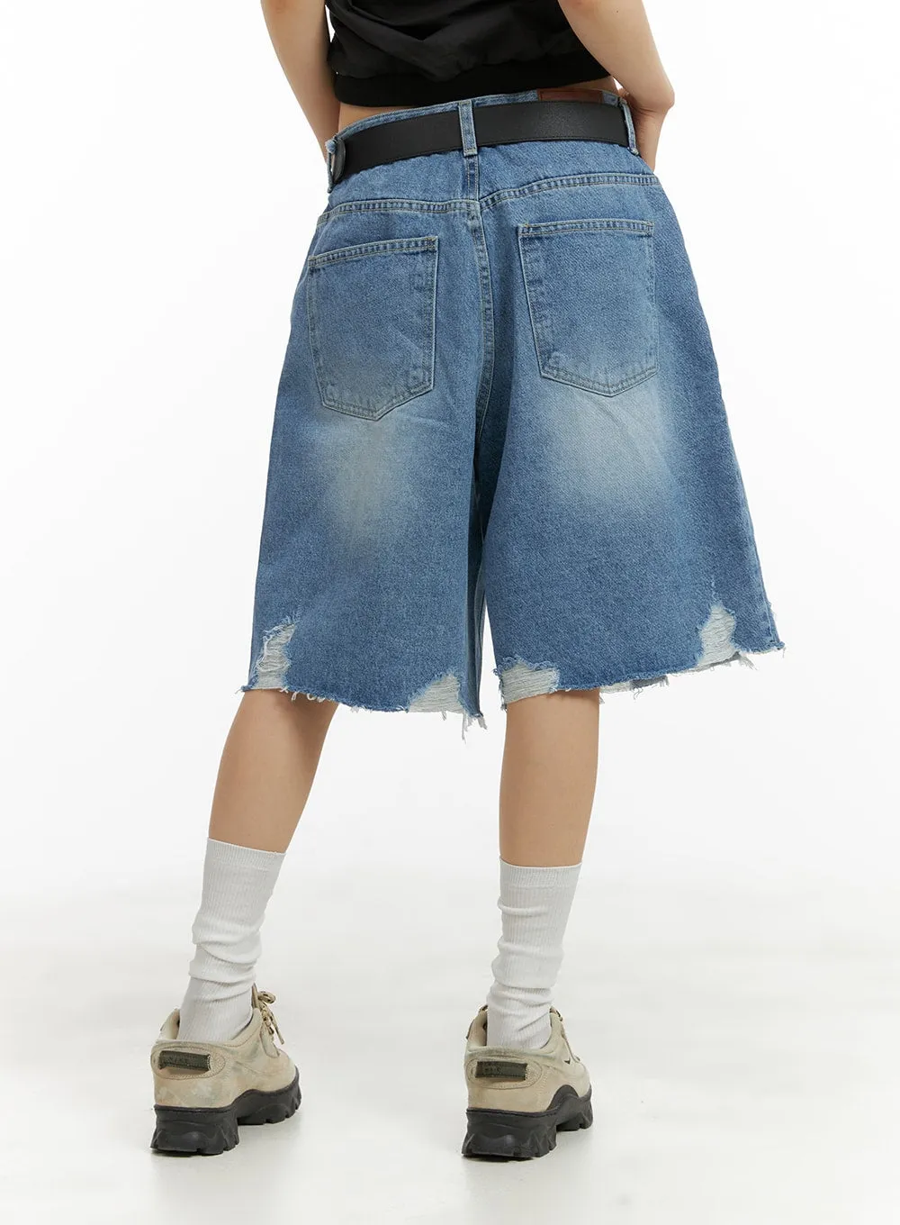 Baggy Denim Jorts (UNISEX) CA419