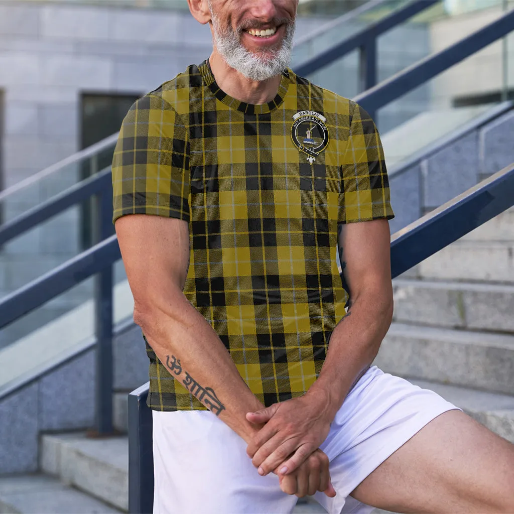 Barclay Dress Tartan T-Shirt with Family Crest