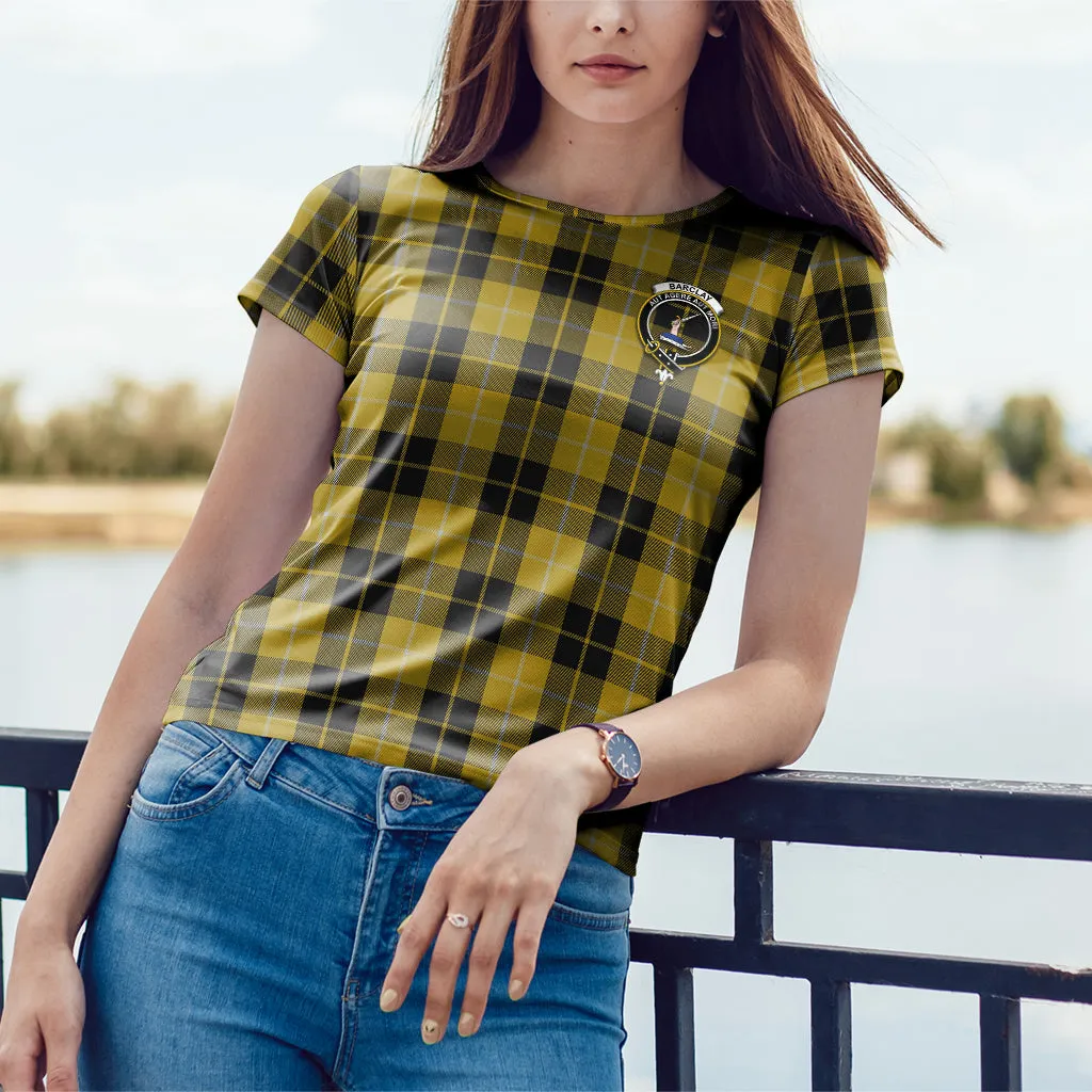 Barclay Dress Tartan T-Shirt with Family Crest