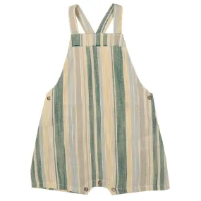 Belati DUCK BLUE LINEN STRIPE OVERALL