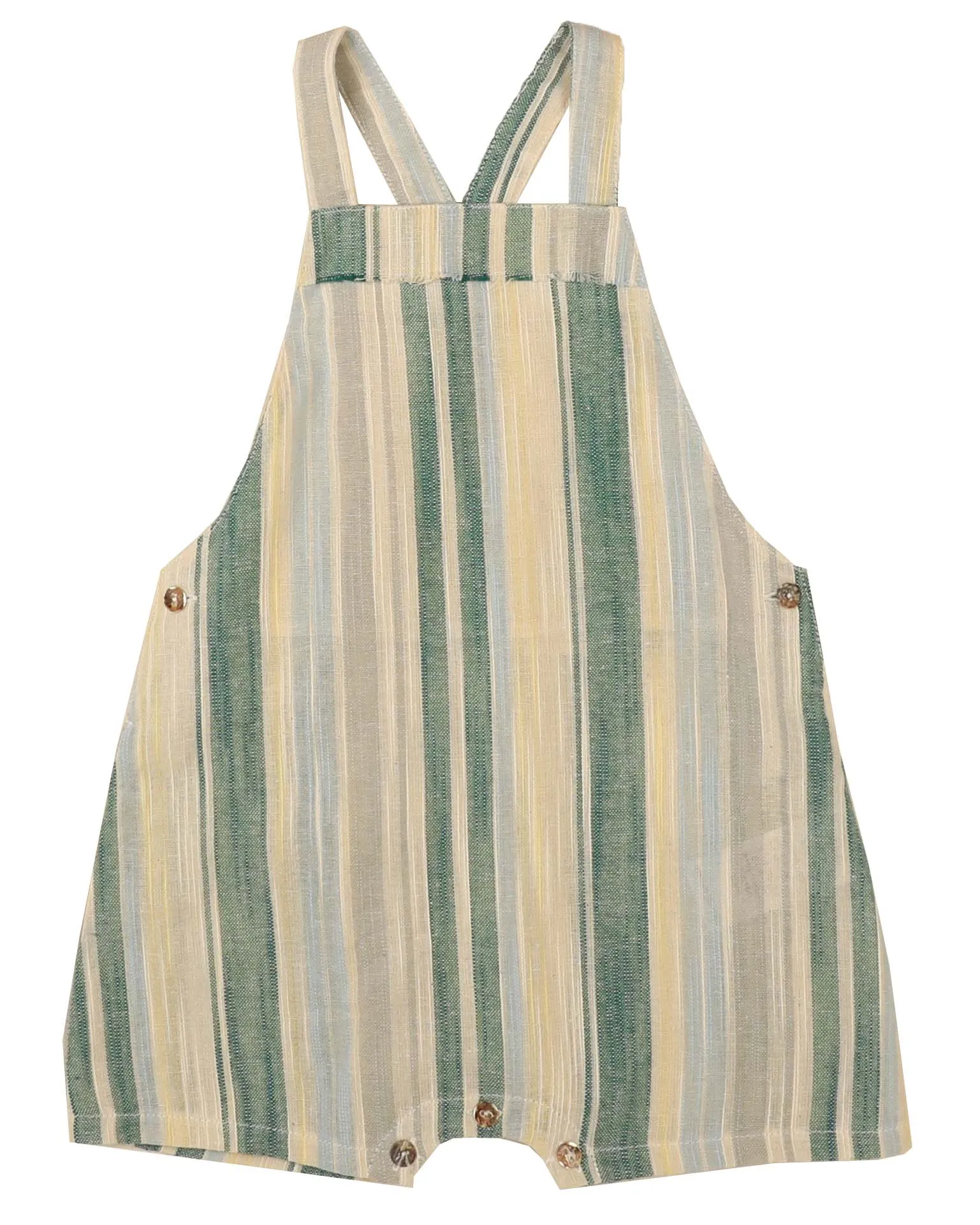 Belati DUCK BLUE LINEN STRIPE OVERALL