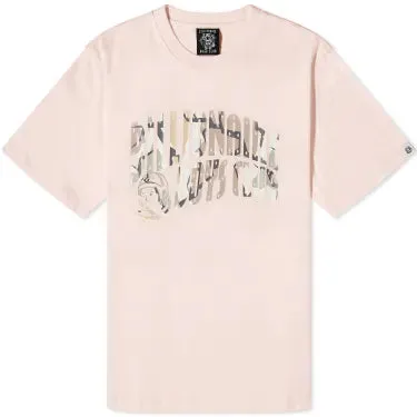 Billionaire Boys Club Camo Arch Logo T-Shirt: PINK