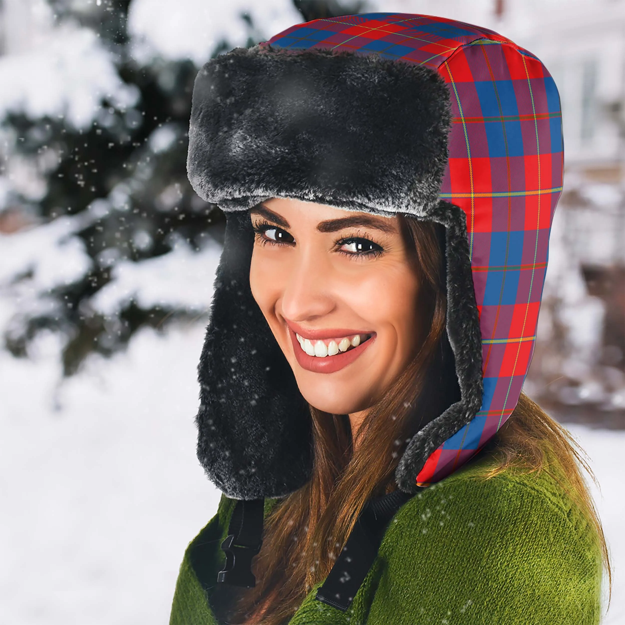 Blane Tartan Winter Trapper Hat