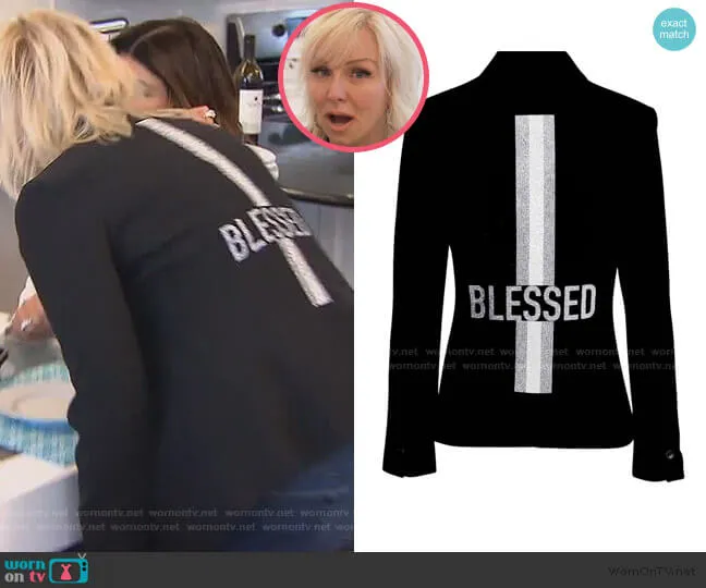 Blessed Blazer Black - Black