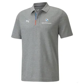 BMW Polo, Puma BMW MMS Logo, Grey, 2021