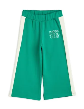 Book club emb sweatpants green