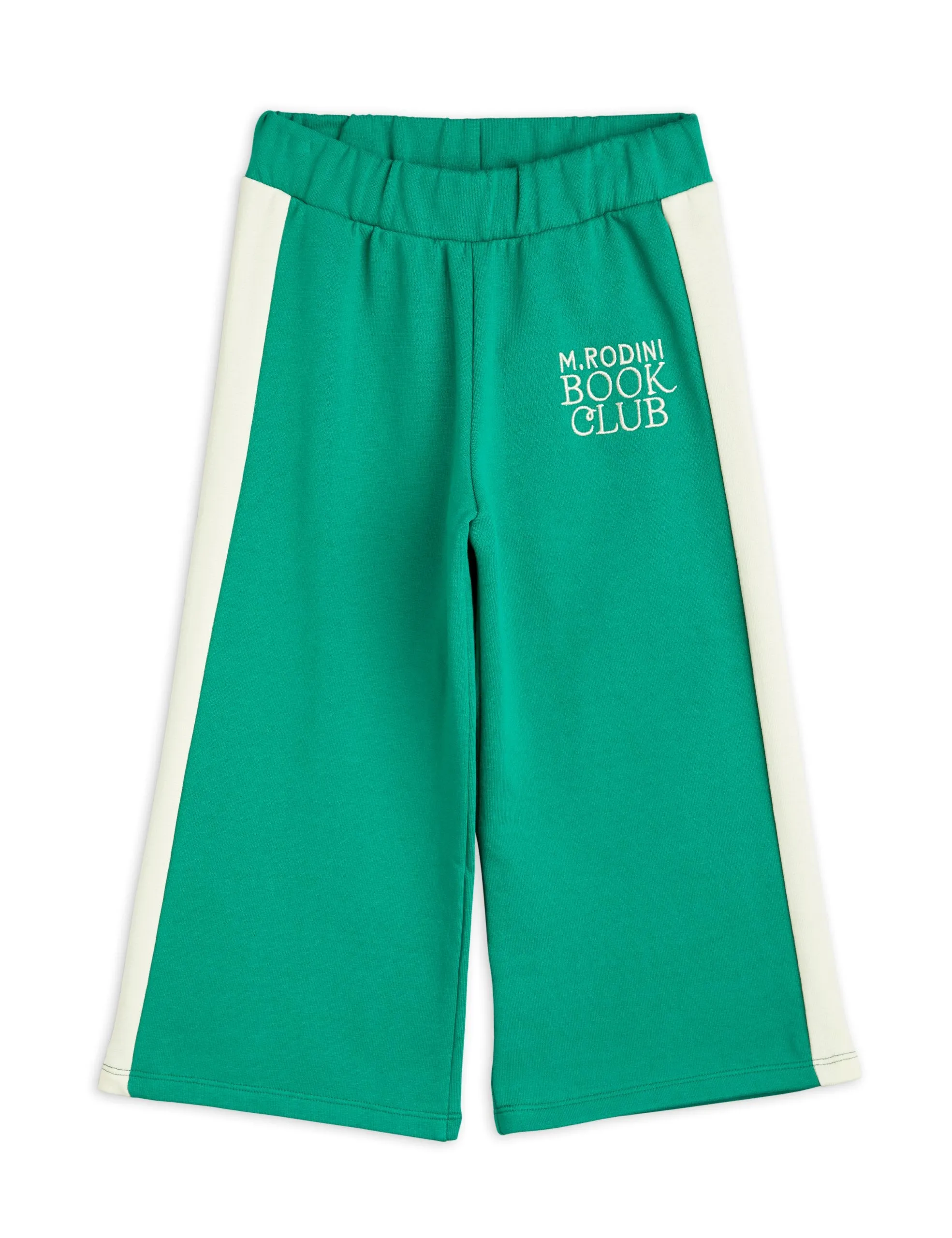 Book club emb sweatpants green