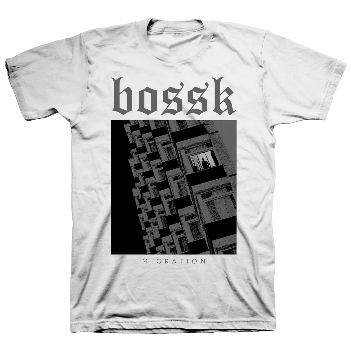 Bossk "Migration Isolation" White T-Shirt