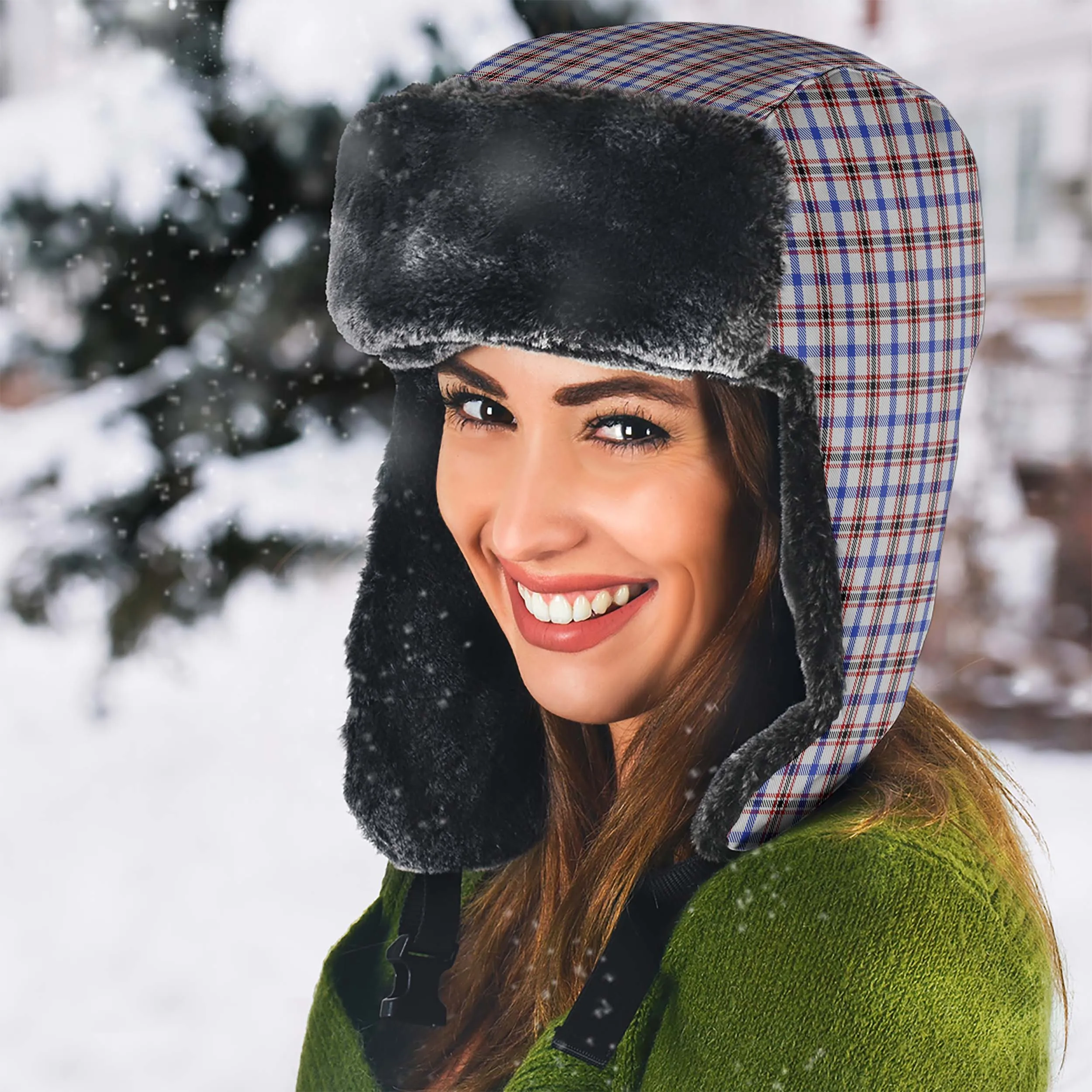 Boswell Tartan Winter Trapper Hat