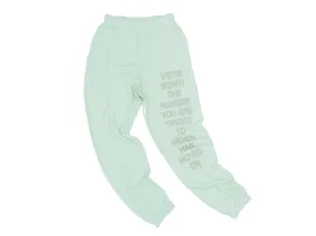 Boys Lie 1-800 Reunion Sweatpants 'Green'