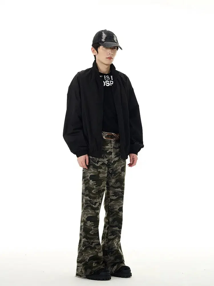 Camouflage Flared Pants