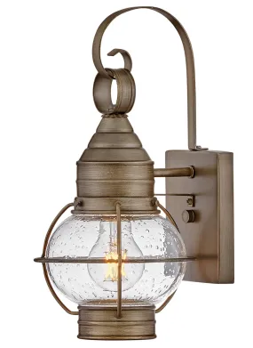 Cape Cod 1L medium wall mount lantern - 2206BU