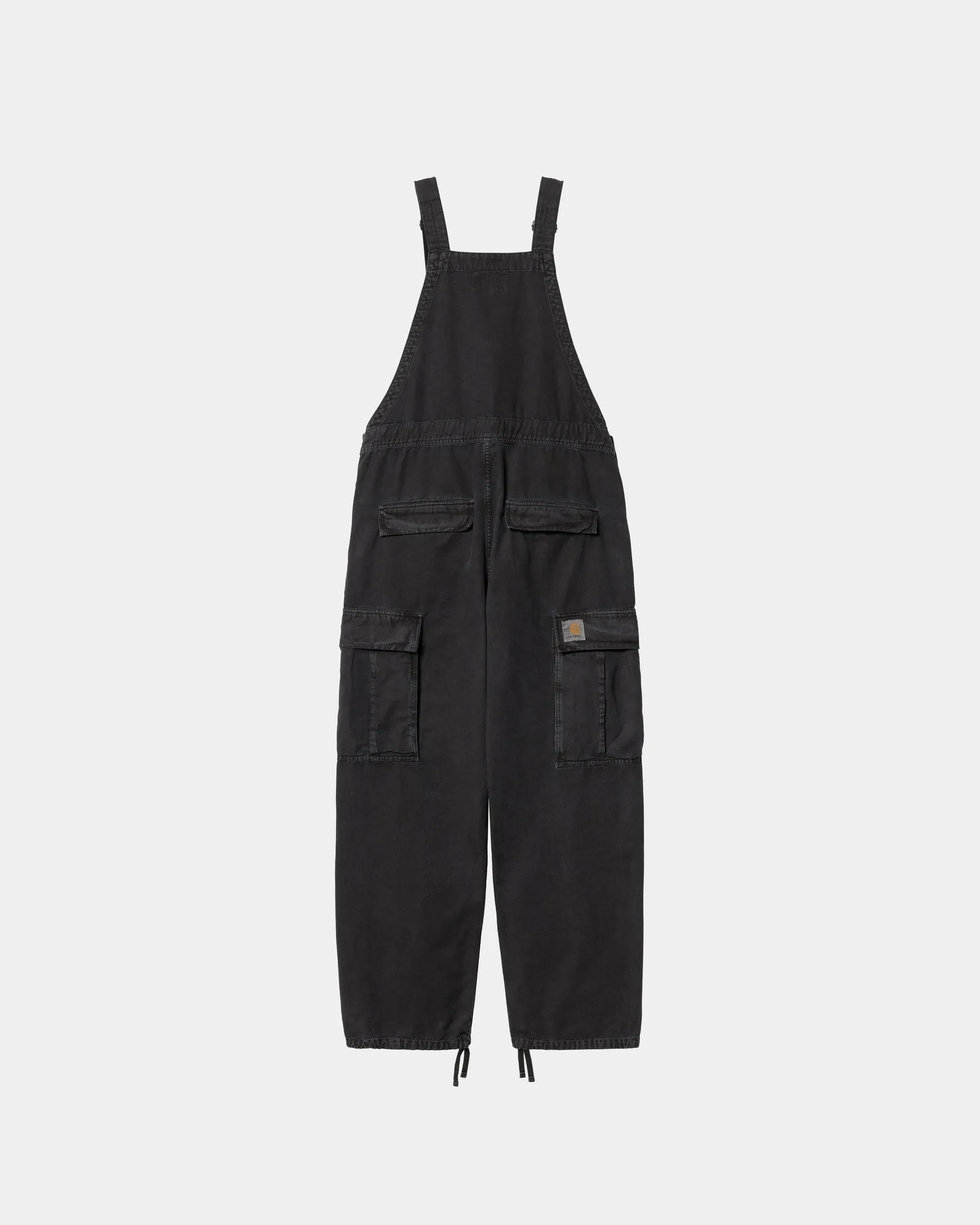 Cargo Bib Overall | Black (stone dyed)