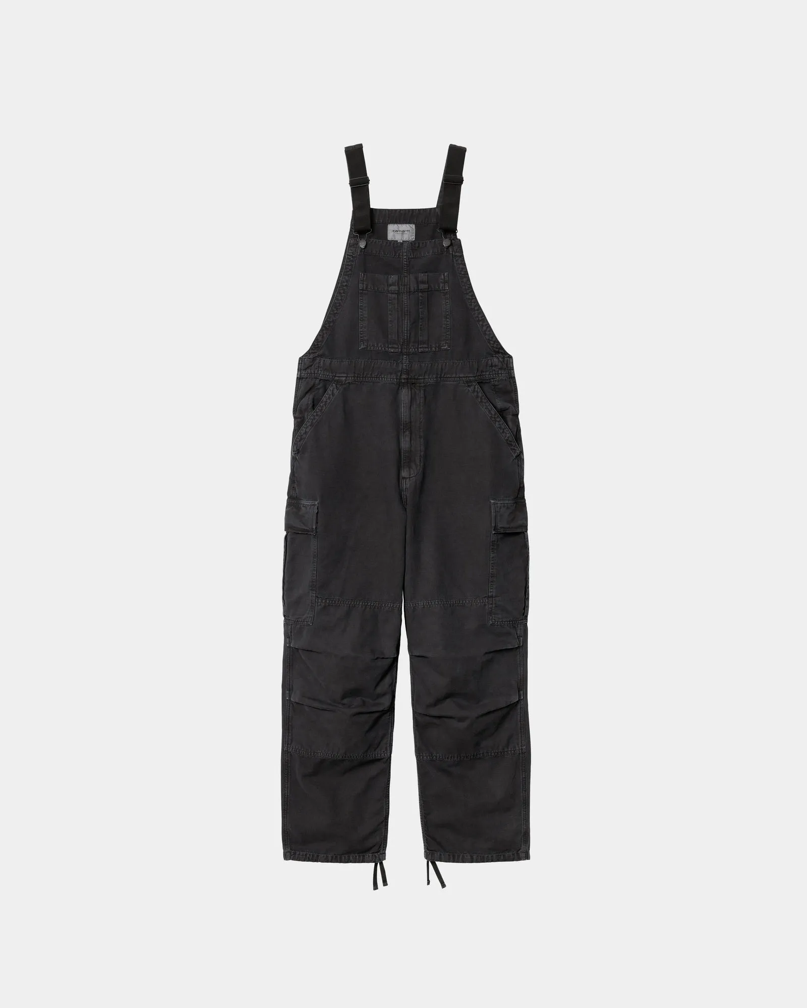 Cargo Bib Overall | Black (stone dyed)