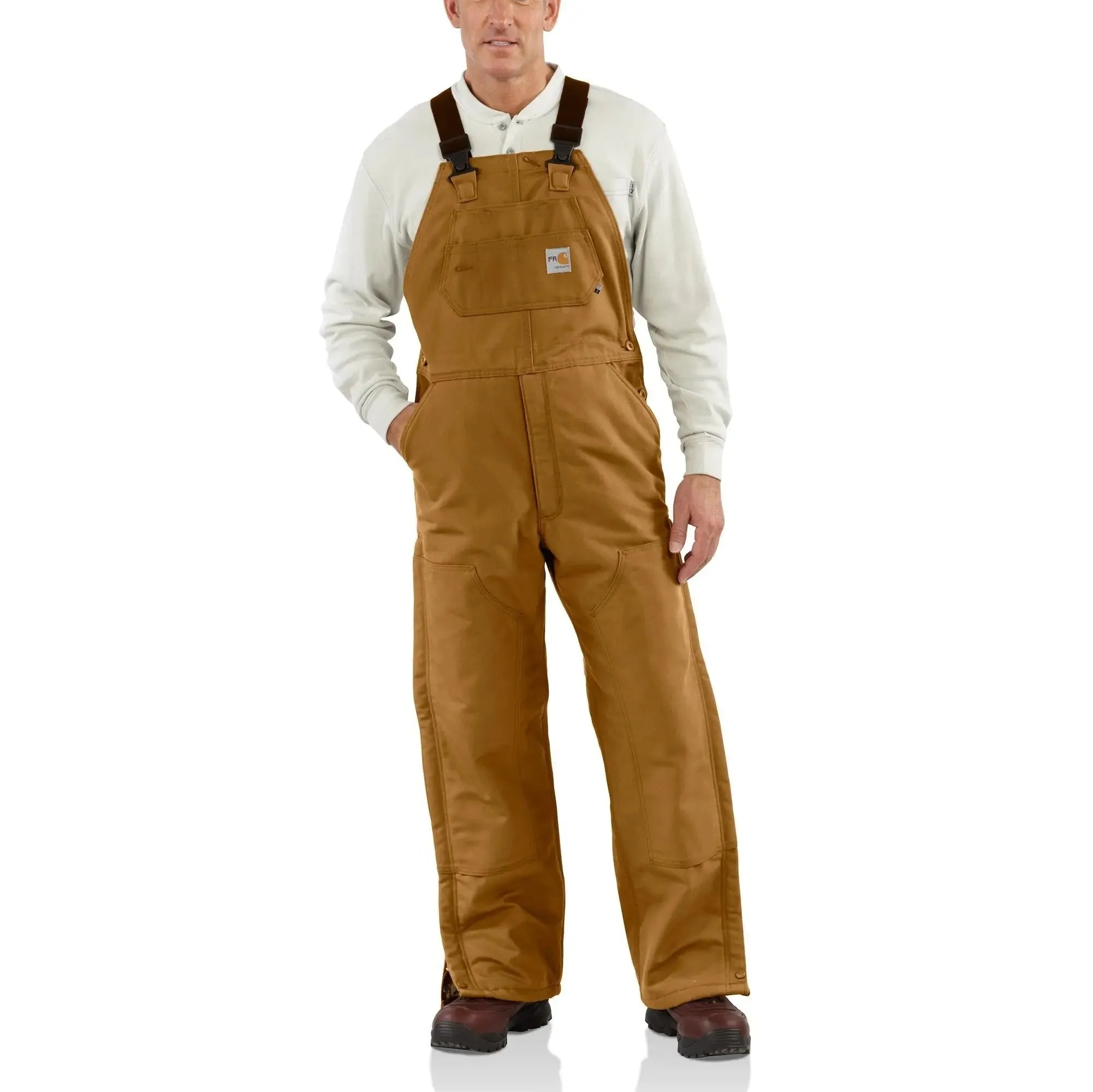 CARHARTT - FR Duck Bib Lined Overall