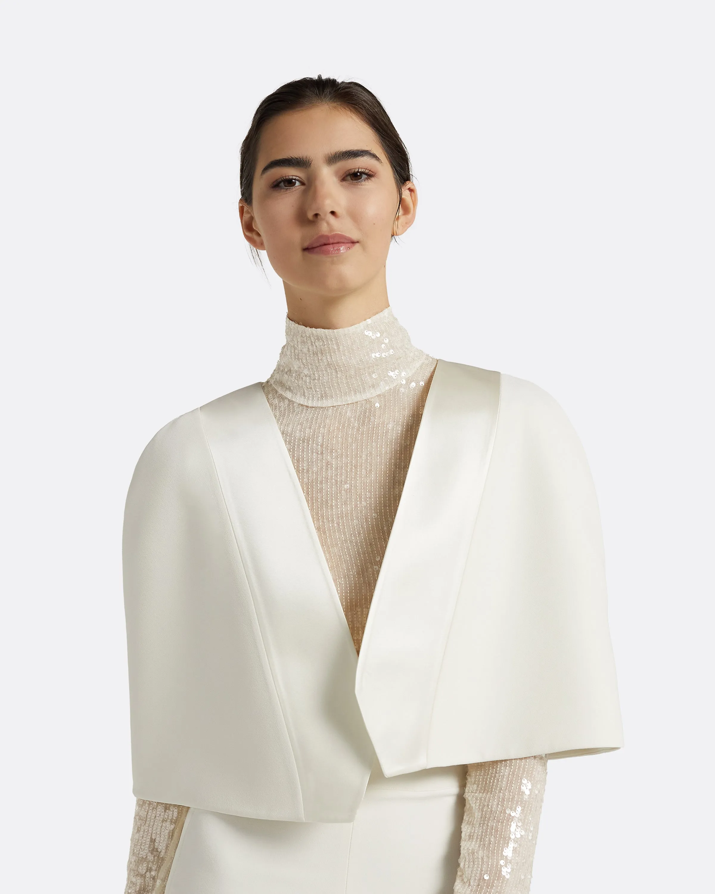 Cassie Ivory Cape