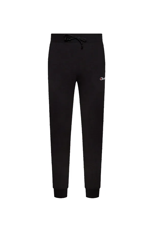 Champion Rochester Pant Rib Cuff Signature Logo Black