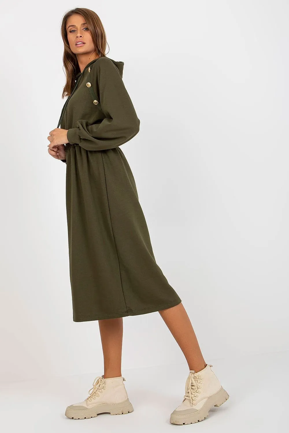 Chic Comfort Hoodie Dress