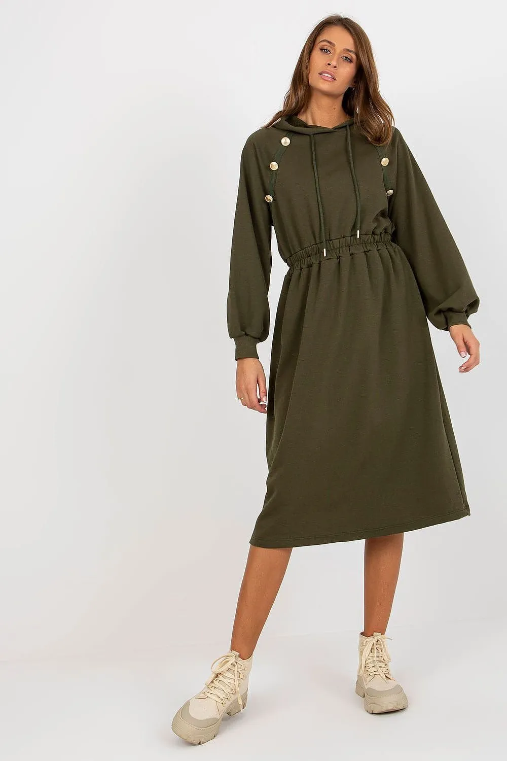 Chic Comfort Hoodie Dress