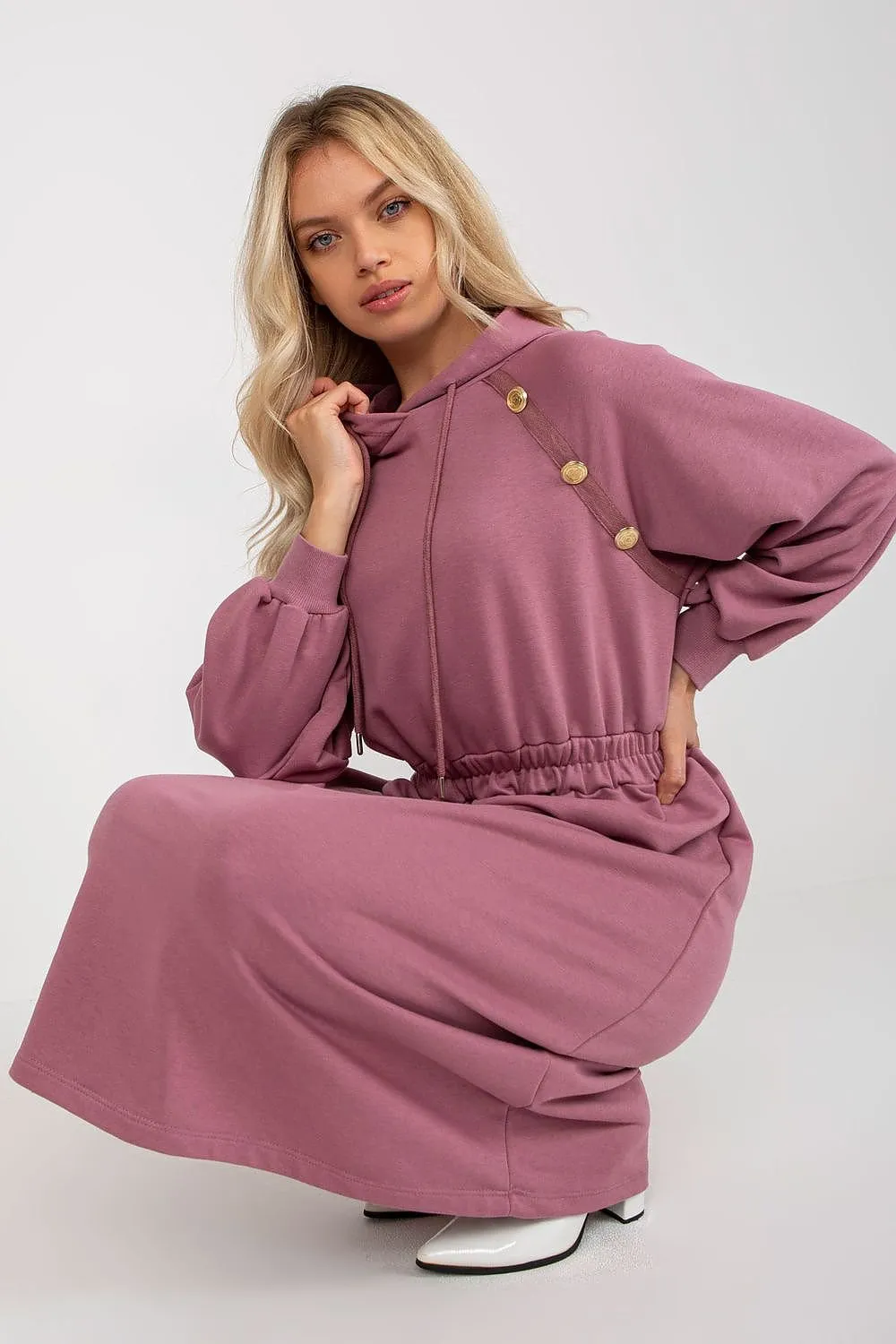 Chic Comfort Hoodie Dress