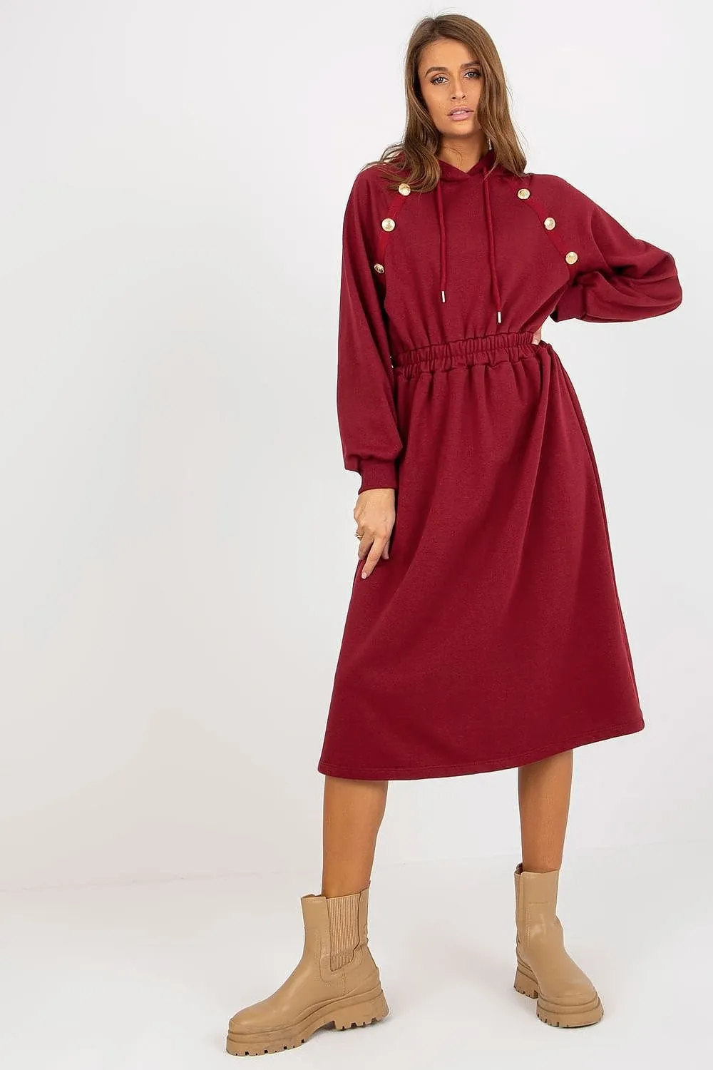 Chic Comfort Hoodie Dress