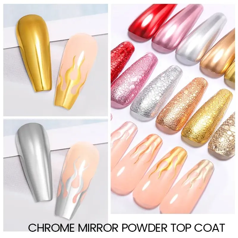 Chrome Mirror Top Coat Born Pretty 10ml