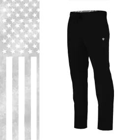 Classic Sweatpants | Ghost American Flag | Black