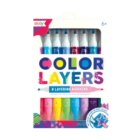 Color Layers Double Ended Layering Markers