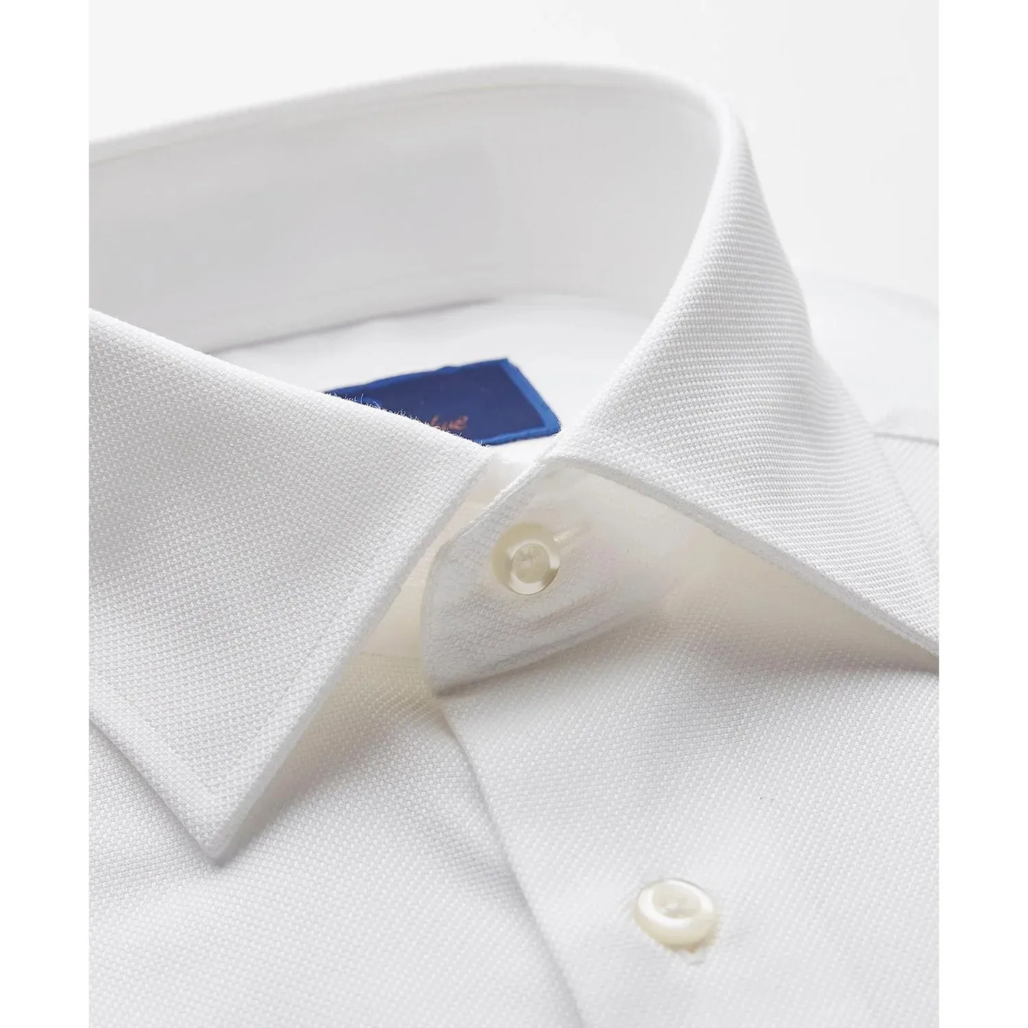 David Donahue Dress Shirt - Royal Oxford (2 Colors) (Regular Fit)