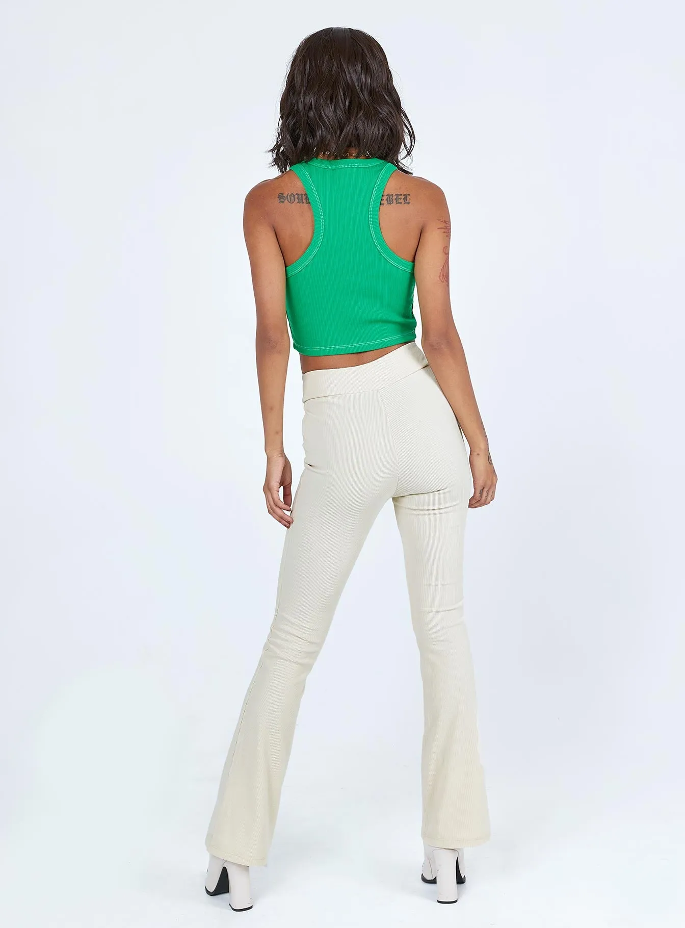 Declan Yoga Pants Cream