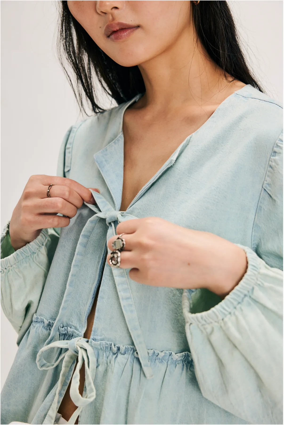 Denim Brunch Babe Top