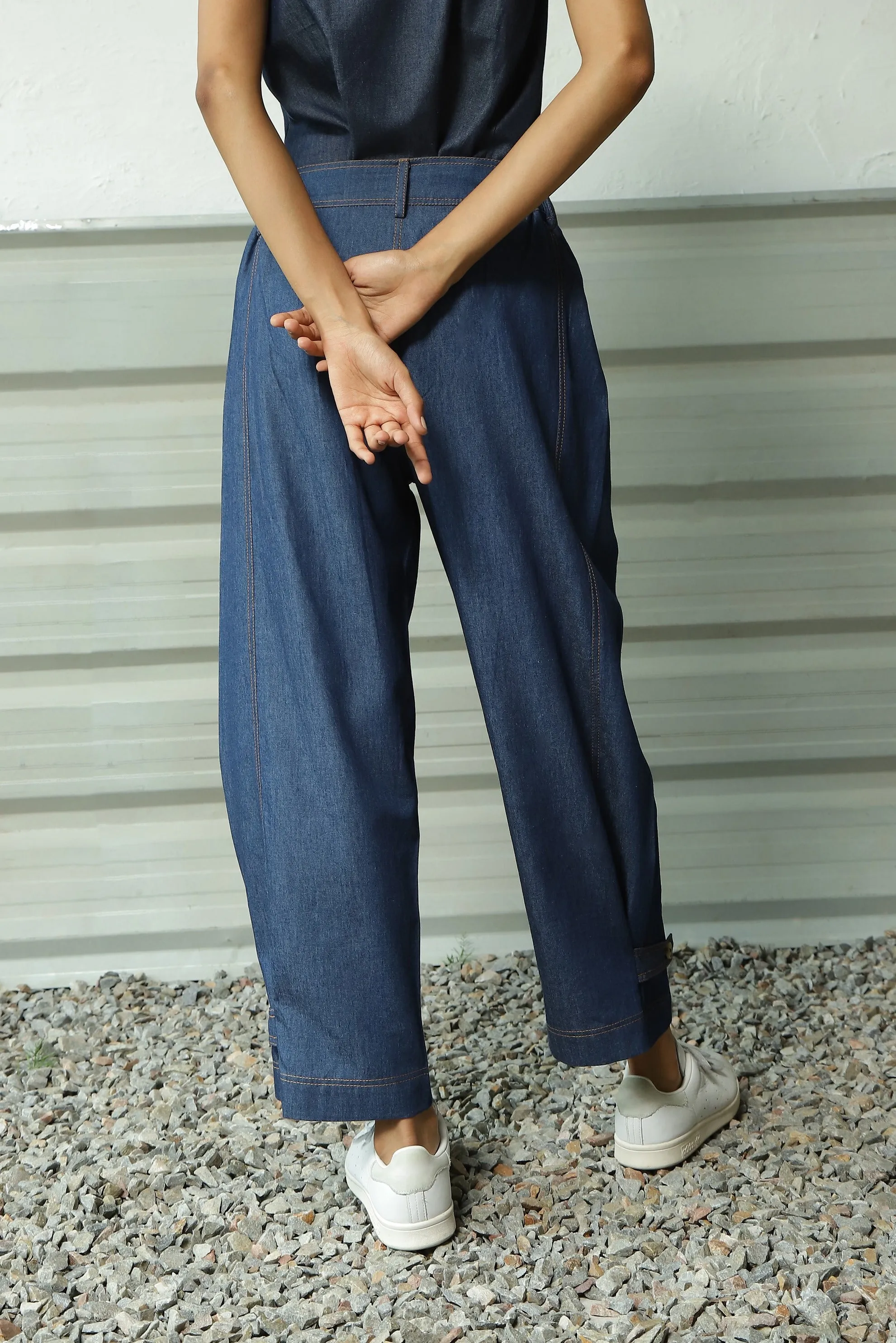 Denim Loop Pants