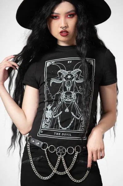 Devil's Spell Tee - Black -