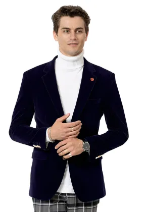 EJ Samuel Modern Fit Blazer J134-Navy