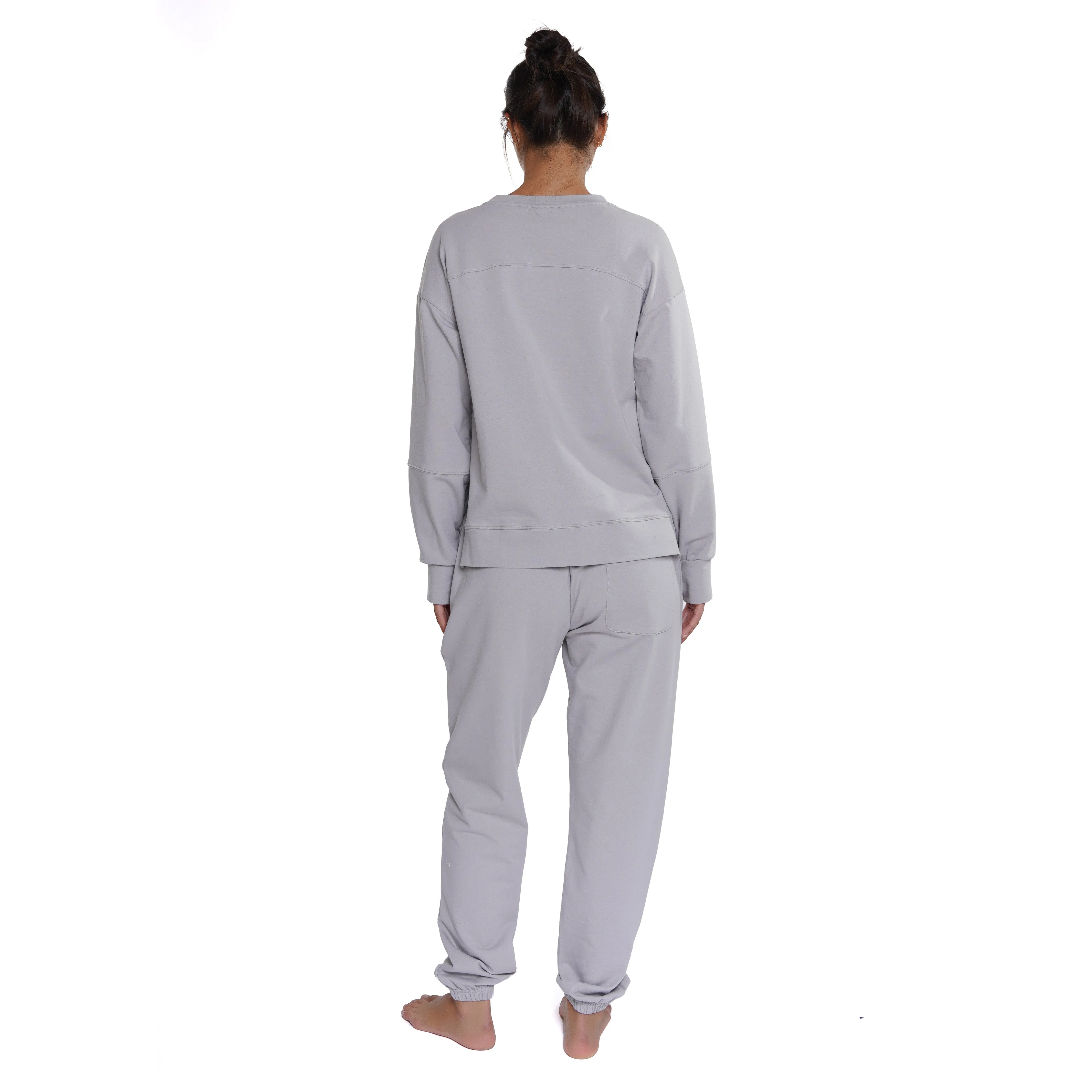 Elegant Sweatpants - Light Grey